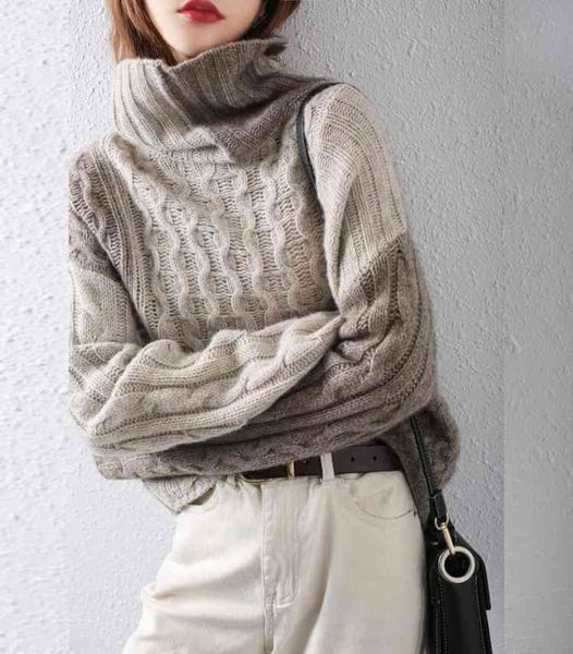 sweaters Female winter turtleneck sweater Basic casual long sleeve batwing jumper loose tops, White;black
sweaters Female winter turtleneck sweater Basic casual long sleeve batwing jumper loose tops, White;black