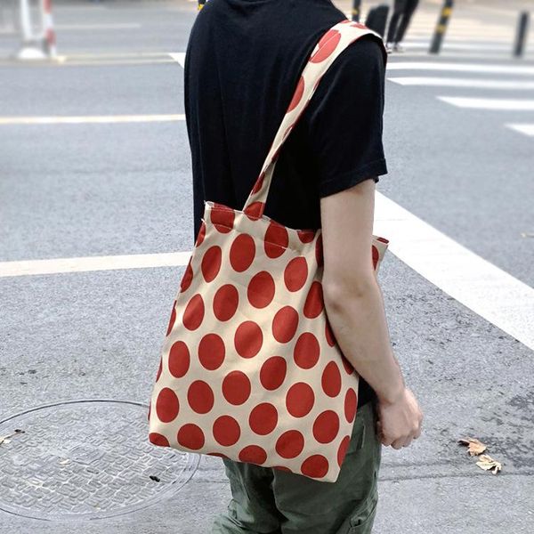 shopping bags women canvas red polka dot cloth shoulder girls crossbody casual school big capacity messenger
shopping bags women canvas red polka dot cloth shoulder girls crossbody casual school big capacity messenger