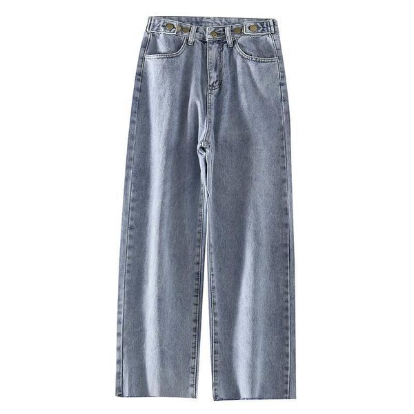 #0426 women pants jeans casual loose wide leg female mid wasit spring autumn denim trousers womens streetwear korean style women's, Blue
#0426 women pants jeans casual loose wide leg female mid wasit spring autumn denim trousers womens streetwear korean style women's, Blue