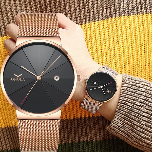 wristwatches watch men luxury business watches onola brand gold silver dial quartz wrist date waterproof sports male clock reloj hombre, Slivery;brown
wristwatches watch men luxury business watches onola brand gold silver dial quartz wrist date waterproof sports male clock reloj hombre, Slivery;brown