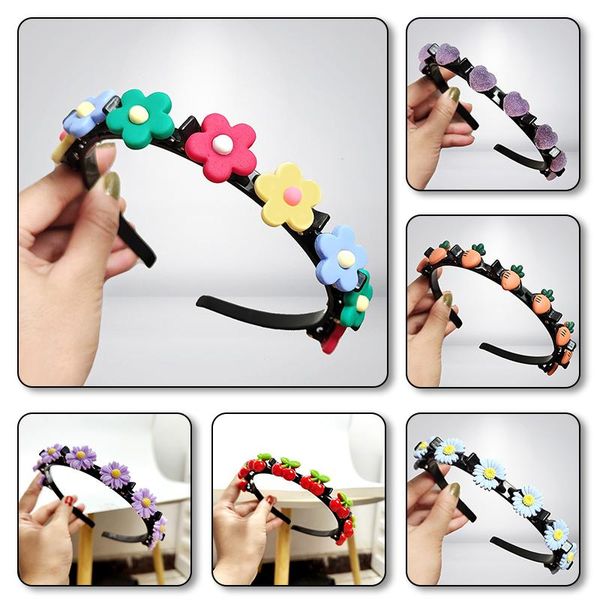 hair accessories cute flower bangs fixed braided hairbands clips for women girls kids sweet ornament headband fashion accessory, Slivery;white
hair accessories cute flower bangs fixed braided hairbands clips for women girls kids sweet ornament headband fashion accessory, Slivery;white