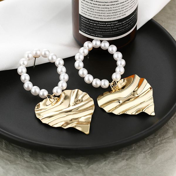 925 silver needle korean advanced sense pearl love exaggerated earrings temperament net red personality big earrings
925 silver needle korean advanced sense pearl love exaggerated earrings temperament net red personality big earrings