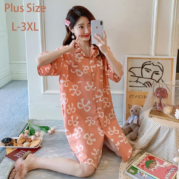 plus size l-3xl fancy print cotton sleepwear nightdress casual nightwear women soft dress gown nightshirt female pyjamas women's sleepw, Black;red
plus size l-3xl fancy print cotton sleepwear nightdress casual nightwear women soft dress gown nightshirt female pyjamas women's sleepw, Black;red