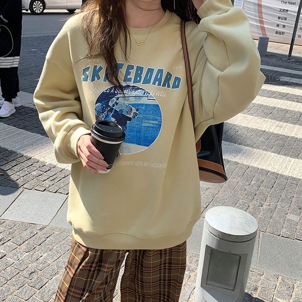 2 colors autumn winter korean style women sweatshirts cartoon print thick warm sweatshirt womens pullovers (x1676) 210423, Black
2 colors autumn winter korean style women sweatshirts cartoon print thick warm sweatshirt womens pullovers (x1676) 210423, Black