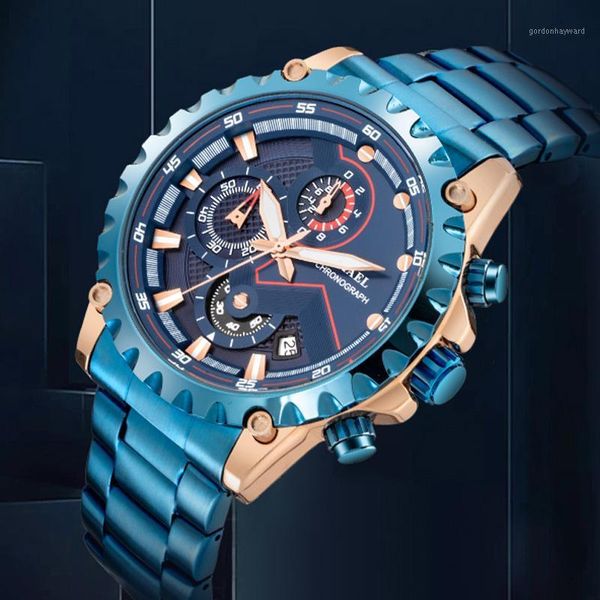 wristwatches smael mens watches fashion sport quartz blue watch full steel men waterproof date clock military wrist, Slivery;brown
wristwatches smael mens watches fashion sport quartz blue watch full steel men waterproof date clock military wrist, Slivery;brown