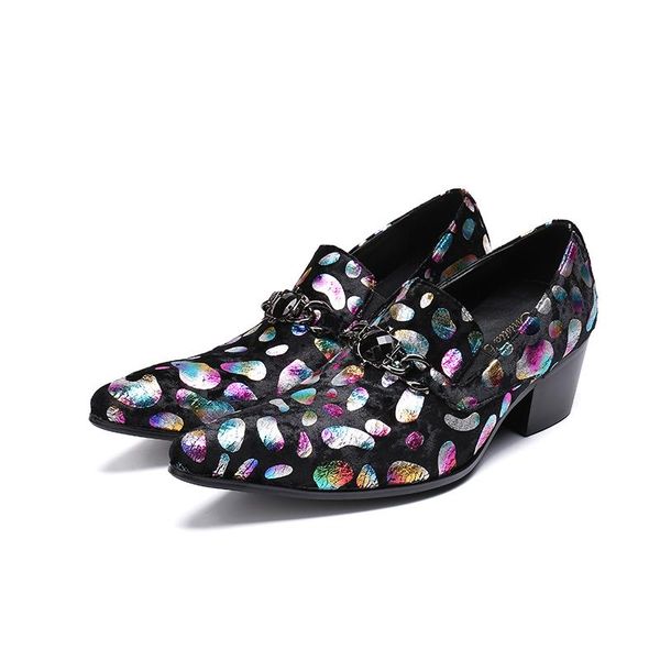 dress shoes pointed toe multi color men night club presentation oxfords design fashion spring runway male derby size46, Black
dress shoes pointed toe multi color men night club presentation oxfords design fashion spring runway male derby size46, Black