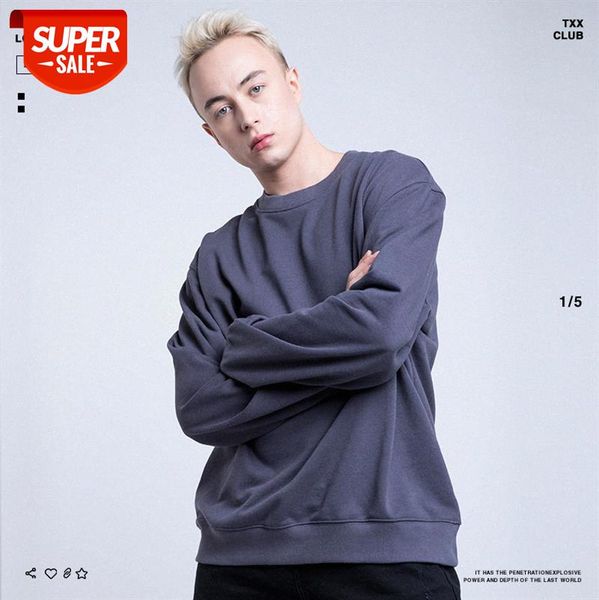 nagri european and american fashion brand autumn winter men's clothing thick terry simple pure color wash sweater #3n0t, Black
nagri european and american fashion brand autumn winter men's clothing thick terry simple pure color wash sweater #3n0t, Black