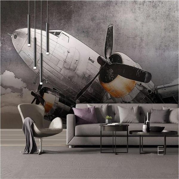 wallpapers custom european retro nostalgic fighter gray cement background wall paper 3d restaurant bar industrial decor mural wallpaper
wallpapers custom european retro nostalgic fighter gray cement background wall paper 3d restaurant bar industrial decor mural wallpaper