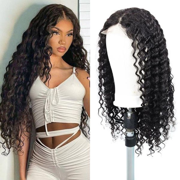 lace wigs deep curly 13x4 front wig human hair for black women wave 4x4 closure pre plucked hairline, Black;brown
lace wigs deep curly 13x4 front wig human hair for black women wave 4x4 closure pre plucked hairline, Black;brown
