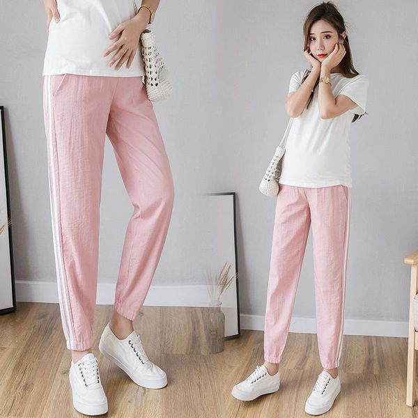 maternity bottoms women thin pregnancy trousers spring summer fashion jogger pants elastic waist belly clothes for pregnant, White
maternity bottoms women thin pregnancy trousers spring summer fashion jogger pants elastic waist belly clothes for pregnant, White