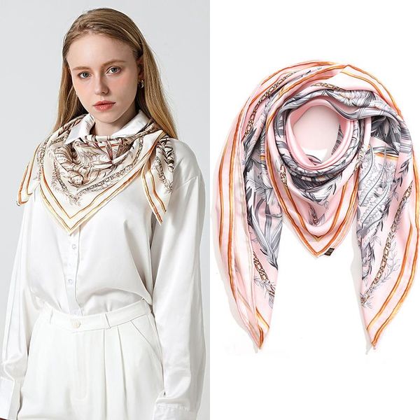 scarves square twill silk scarf women lady hair band shawl leaf printing neck wrap foulard fashion hijab female headbands 2021 summer, Blue;gray
scarves square twill silk scarf women lady hair band shawl leaf printing neck wrap foulard fashion hijab female headbands 2021 summer, Blue;gray