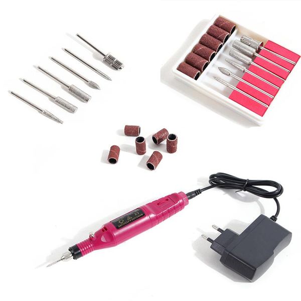 nail drill & accessories 1 set portable electric machine manicure pedicure ceramic file equipment tools
nail drill & accessories 1 set portable electric machine manicure pedicure ceramic file equipment tools