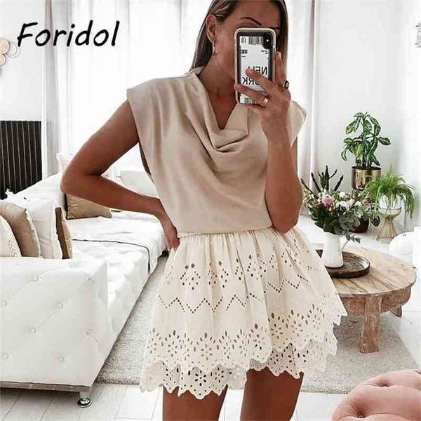 flower lace skirts womens chic a-line hollow out embroidery floral mini summer autumn bottoms ladies short 210427, Black
flower lace skirts womens chic a-line hollow out embroidery floral mini summer autumn bottoms ladies short 210427, Black
