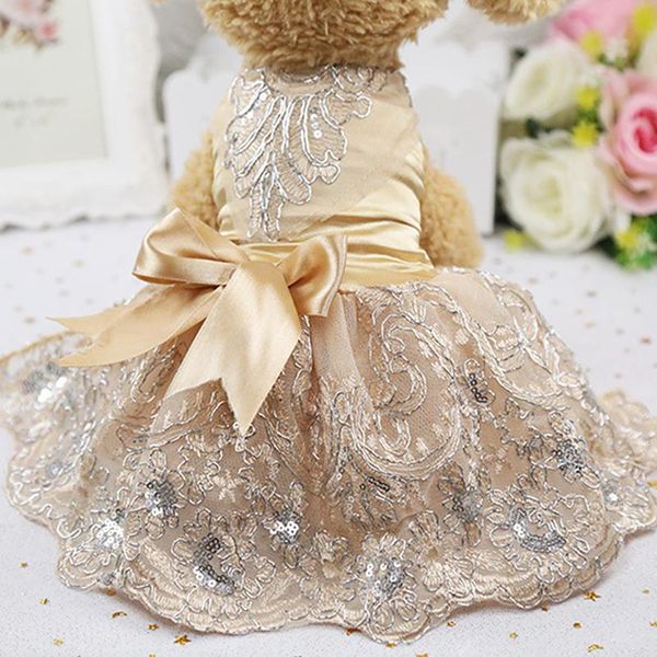 dog apparel pet floral embroidered lace wedding dress costume princess puppy luxury bow
dog apparel pet floral embroidered lace wedding dress costume princess puppy luxury bow