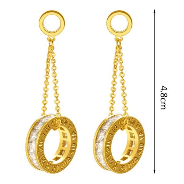 dangle & chandelier high level design zircon circle pendant earrings fashion korean women jewelry party elegant drop, Silver
dangle & chandelier high level design zircon circle pendant earrings fashion korean women jewelry party elegant drop, Silver