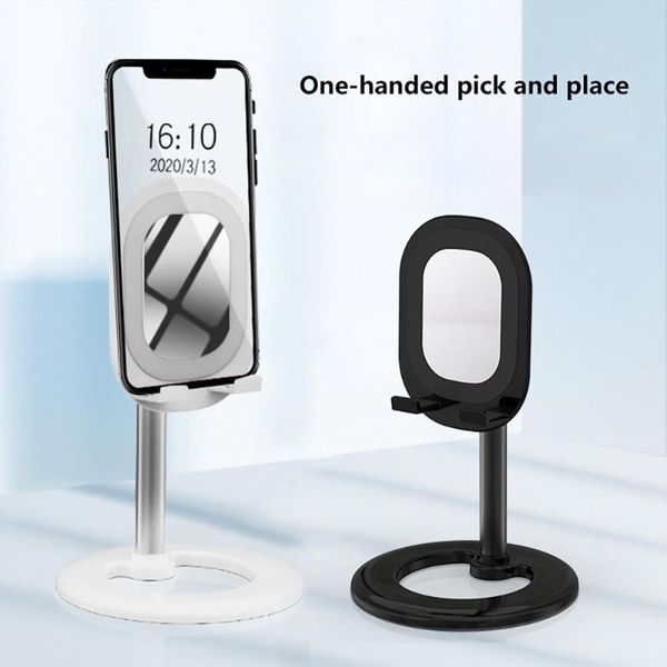 cell phone mounts & holders ajustable tablet stand with mirror design for most smartphones and tablets within12.9 inche. cell phone mounts & holders ajustable tablet stand with mirror design for most smartphones and tablets within12.9 inche.