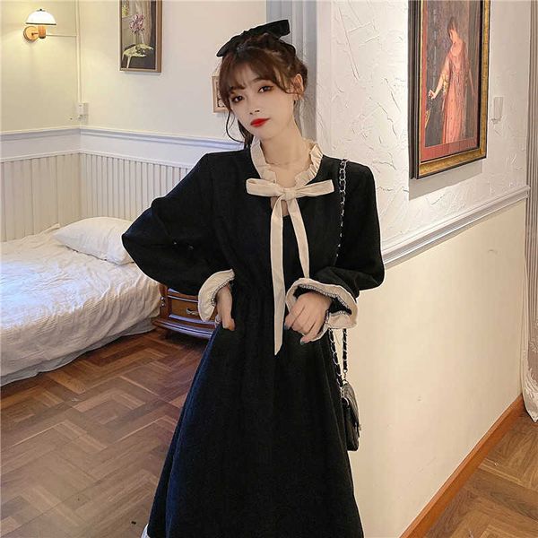 two piece dress bow collar vintage spring long midi women sleeve casual elegant party korean ruffles high waist harajuku z175 2wx4, White
two piece dress bow collar vintage spring long midi women sleeve casual elegant party korean ruffles high waist harajuku z175 2wx4, White