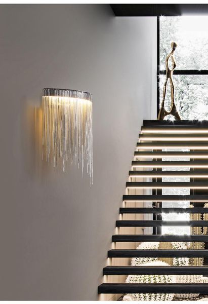 wall lamp led sconce lighting classic aluminum chain luxury light bedroom dining room el sconces
wall lamp led sconce lighting classic aluminum chain luxury light bedroom dining room el sconces