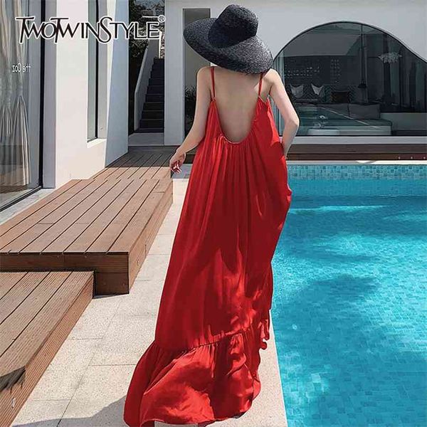 vintage loose women dress o neck sleeveless spaghetti strap high waist patchwork ruffle maxi dresses female fashion 210520, Black;gray
vintage loose women dress o neck sleeveless spaghetti strap high waist patchwork ruffle maxi dresses female fashion 210520, Black;gray