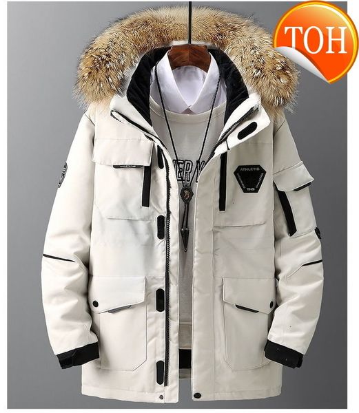 mens down jacket 2021 new fashion workwear style young puffer short thicken outdoor warm winter white duck coats, Black
mens down jacket 2021 new fashion workwear style young puffer short thicken outdoor warm winter white duck coats, Black