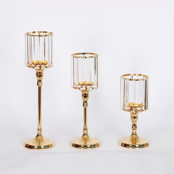 candle holders metal holder big crystals candlestick gold plated wedding center centerpiece romantic home table decoration
candle holders metal holder big crystals candlestick gold plated wedding center centerpiece romantic home table decoration