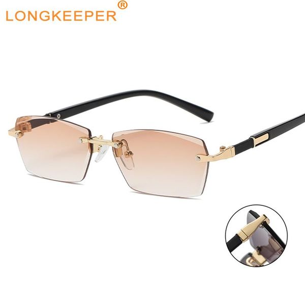 sunglasses fashuion rimless women rectangle cutting lens gradient driving fishing sun glasses men vintage gafas de sol mujer, White;black
sunglasses fashuion rimless women rectangle cutting lens gradient driving fishing sun glasses men vintage gafas de sol mujer, White;black