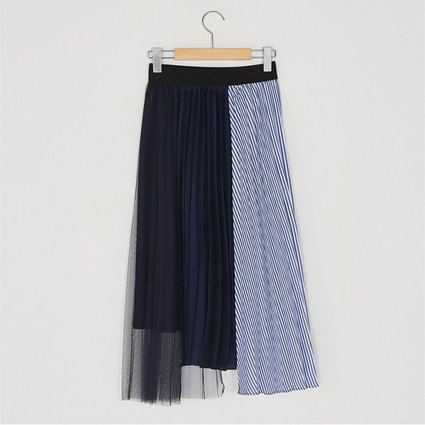 skirts fashion mesh patchwork irregular pleated skirt womens chic contrast color design faldas mujer 2021 spring femme jupe, Black
skirts fashion mesh patchwork irregular pleated skirt womens chic contrast color design faldas mujer 2021 spring femme jupe, Black
