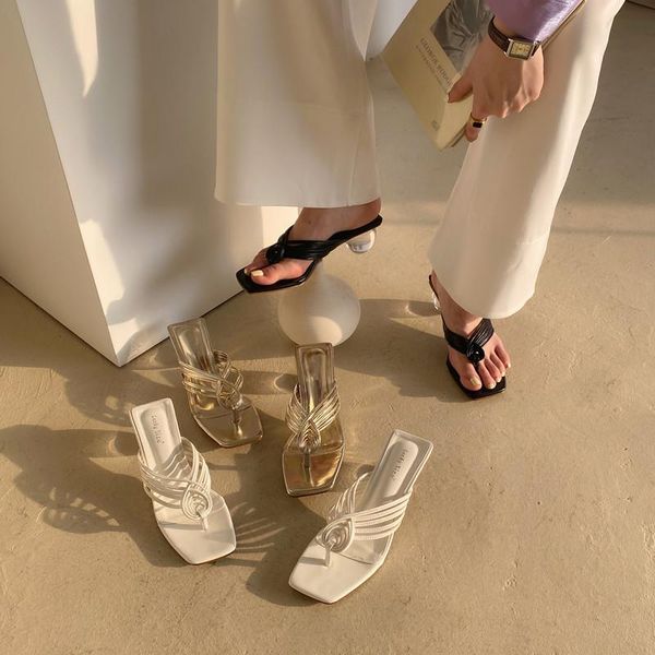 transparent geometric heel women sandals slippers elegant narrow band flip flops summer designer shoes, Black
transparent geometric heel women sandals slippers elegant narrow band flip flops summer designer shoes, Black