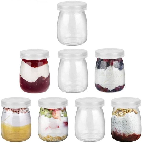 8pc glass yogurt jar diy pudding bottle with lid jelly mousse cup party drinking milk wine glasses
8pc glass yogurt jar diy pudding bottle with lid jelly mousse cup party drinking milk wine glasses