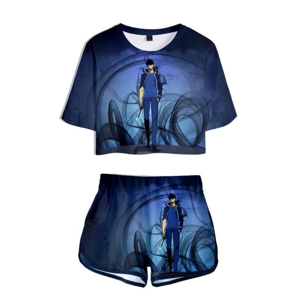 women's tracksuits solo leveling 3d print ladies tracksuit 2 piece outfits for women crop track suit two set and shorts streetwear, Gray
women's tracksuits solo leveling 3d print ladies tracksuit 2 piece outfits for women crop track suit two set and shorts streetwear, Gray