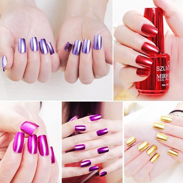 18ml pink silver gold mirror metallic nail polish art lacquer effect gorgeous metal varnish 12 colors1
18ml pink silver gold mirror metallic nail polish art lacquer effect gorgeous metal varnish 12 colors1