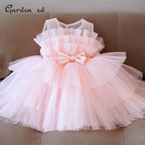 girl's dresses puffy pink girl birthday dress tulle flower wedding party first communion gown, Red;yellow 
girl's dresses puffy pink girl birthday dress tulle flower wedding party first communion gown, Red;yellow