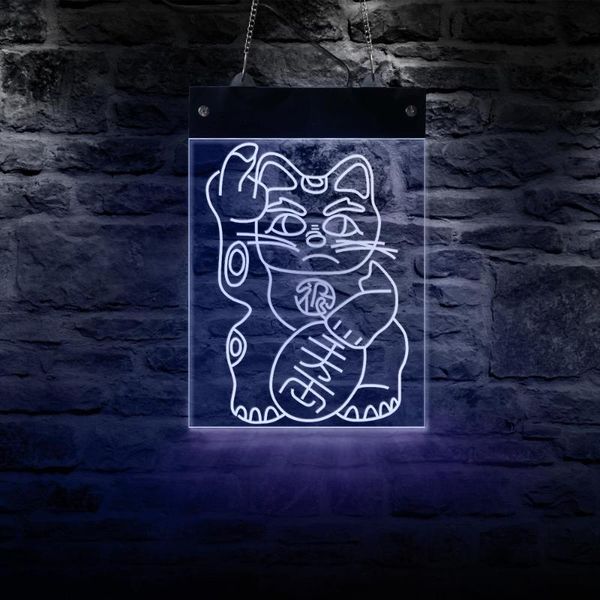 wall lamps punk fortune cat electric display sign lucky kitten mascot rectangle acrylic neon light board multi-color led luminous art
wall lamps punk fortune cat electric display sign lucky kitten mascot rectangle acrylic neon light board multi-color led luminous art