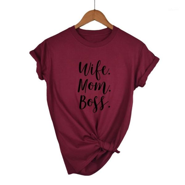 wife mom letters print women tshirt casual funny t shirt for lady girl tee 90s streetwear women's t-shirt, White
wife mom letters print women tshirt casual funny t shirt for lady girl tee 90s streetwear women's t-shirt, White