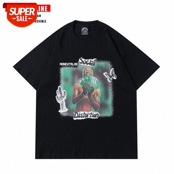 streetwear men american retro street european and hip-hop rap portrait short-sleeved t-shirt high casual loose tide brand #i59y, White;black
streetwear men american retro street european and hip-hop rap portrait short-sleeved t-shirt high casual loose tide brand #i59y, White;black