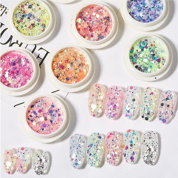 manicure stickers irregular crystal fragments gradient super flash nail jewelry rhinestone sequins fake decoration . art decorations, Silver;gold
manicure stickers irregular crystal fragments gradient super flash nail jewelry rhinestone sequins fake decoration . art decorations, Silver;gold