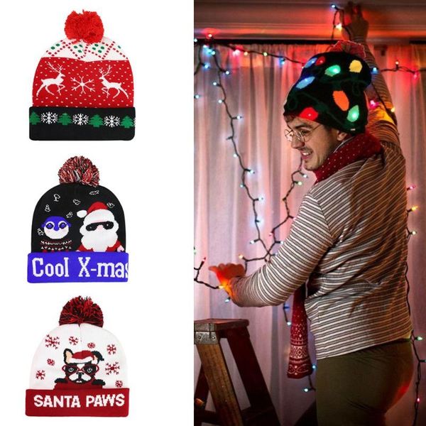 beanie/skull caps christmas gift light up snowman cartoon hat knitted cap sweater beanie led, Blue;gray
beanie/skull caps christmas gift light up snowman cartoon hat knitted cap sweater beanie led, Blue;gray