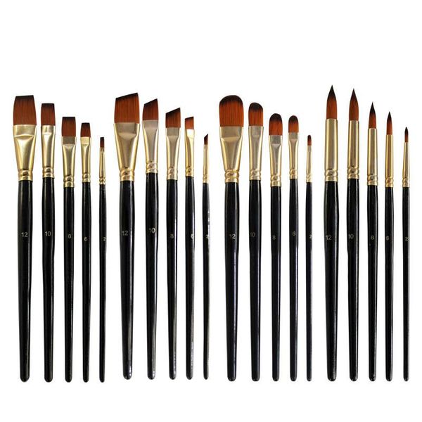 craft tools 4pcs/5pcs/6pcs artist wood handle paint brush set eco-friendly drawing acrylic oil painting pen nylon hair
craft tools 4pcs/5pcs/6pcs artist wood handle paint brush set eco-friendly drawing acrylic oil painting pen nylon hair
