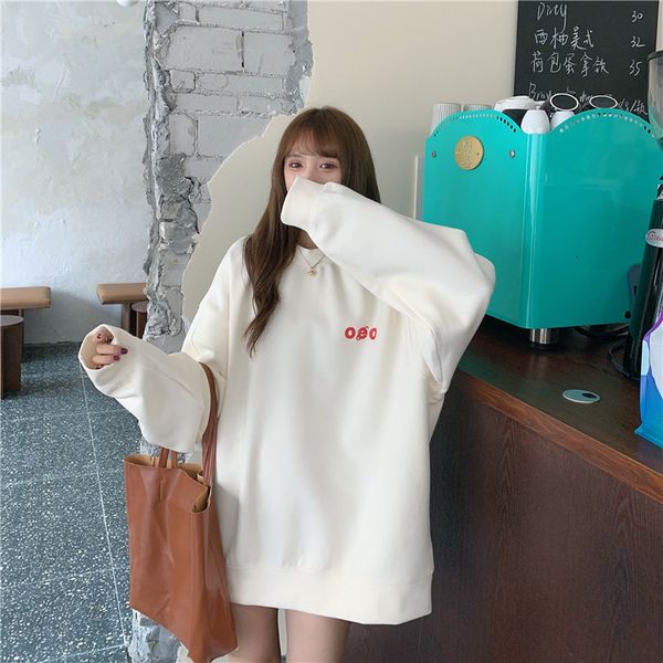 hoodies ytx162 korean candy loose mid-length blouse, round collar, fine print, women's jerseys, Black
hoodies ytx162 korean candy loose mid-length blouse, round collar, fine print, women's jerseys, Black