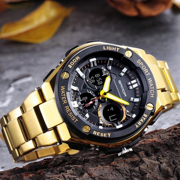 wristwatches sports electronic multifunctional 30m waterproof satch alarm date week display stainless steel strap watches 783, Slivery;brown
wristwatches sports electronic multifunctional 30m waterproof satch alarm date week display stainless steel strap watches 783, Slivery;brown