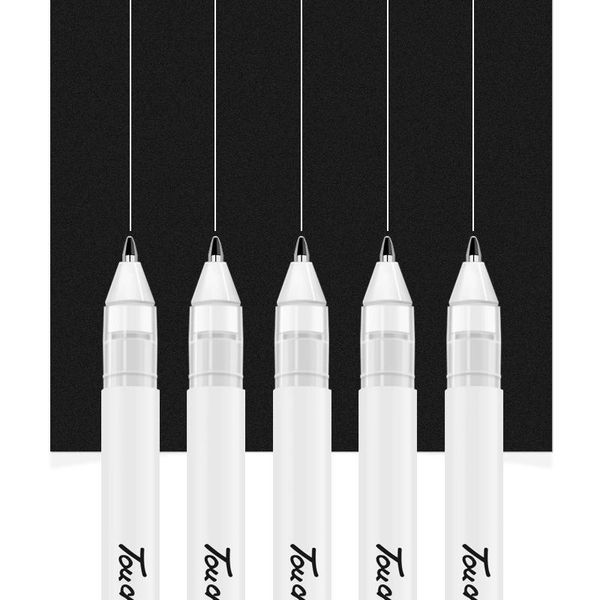 3pcs fine white ink hand painting highlight pen gel pens bright markers color highlighting art highlighters, Black;red
3pcs fine white ink hand painting highlight pen gel pens bright markers color highlighting art highlighters, Black;red