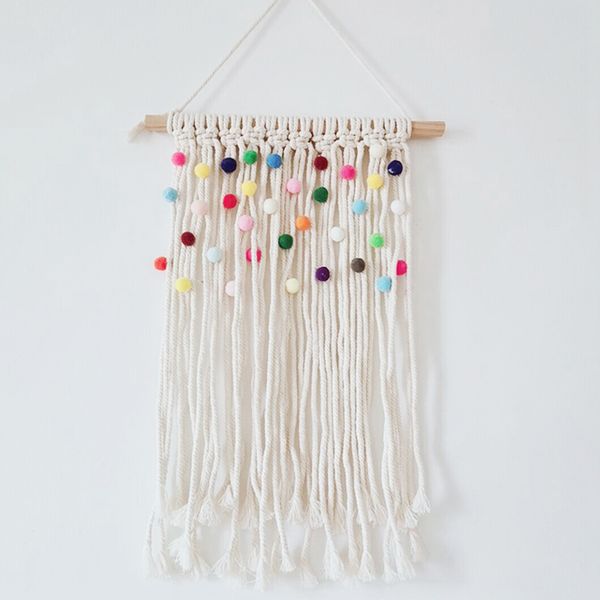 Bohemian Tapestry Holiday Wall Nursery Decor Kids Room Hanging Decoration Colorful Macrame Tapestries Backdrop Handmade Wall Art
Bohemian Tapestry Holiday Wall Nursery Decor Kids Room Hanging Decoration Colorful Macrame Tapestries Backdrop Handmade Wall Art