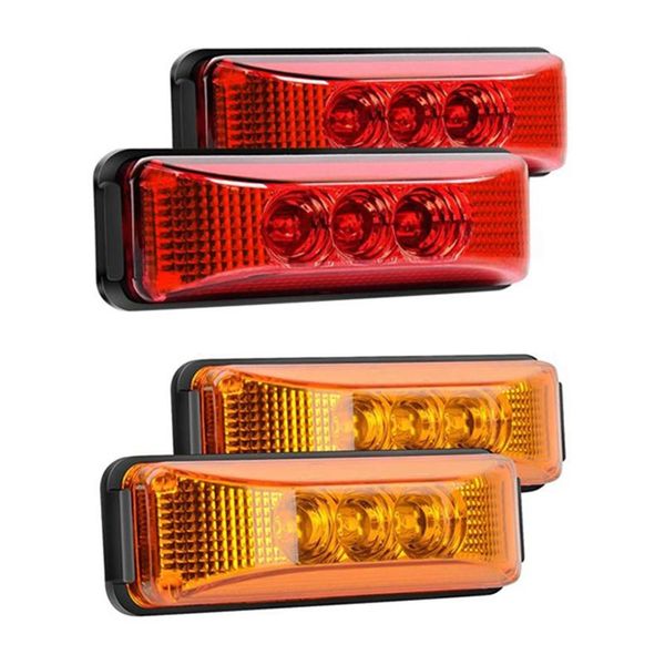 emergency lights 2pcs 24v 3.9inch 3 led truck trailer light front rear side marker clearance indicator lamp waterproof
emergency lights 2pcs 24v 3.9inch 3 led truck trailer light front rear side marker clearance indicator lamp waterproof
