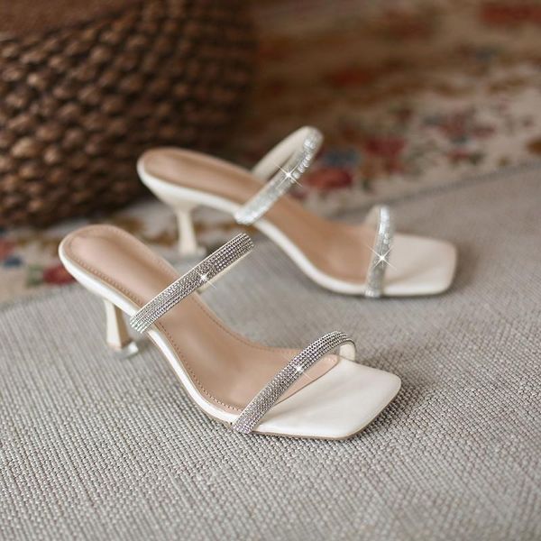 shoes for girls woman's slippers heeled mules slides med fashion lady 2021 high soft thin luxury scandals pu rubber high-heeled, Black
shoes for girls woman's slippers heeled mules slides med fashion lady 2021 high soft thin luxury scandals pu rubber high-heeled, Black