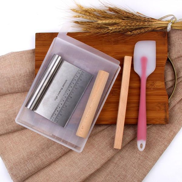 baking & pastry tools 6pcs diy handmade nougat silicone mold non-stick mat wooden flat roll chocolate rooling pins cutter
baking & pastry tools 6pcs diy handmade nougat silicone mold non-stick mat wooden flat roll chocolate rooling pins cutter