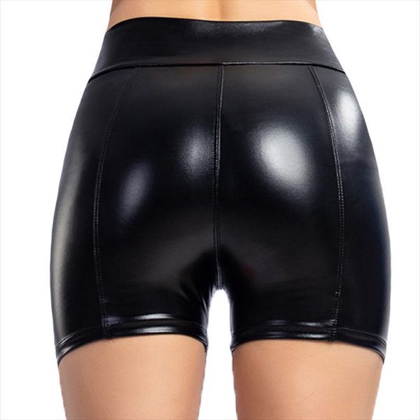 summer high waist women shorts club skinny pu pants black leathe booty, White;black
summer high waist women shorts club skinny pu pants black leathe booty, White;black