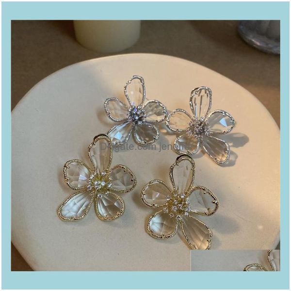 charm jewelrymulti level luxury transparent cut flower high end earrings for women drop delivery 2021 atpcr, Golden
charm jewelrymulti level luxury transparent cut flower high end earrings for women drop delivery 2021 atpcr, Golden