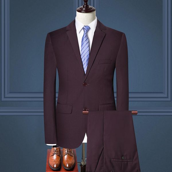 men's suits & blazers formal business office men suit slim fit two pcs set wedding male dress tuxedo single-breasted masculine jacket+p, White;black
men's suits & blazers formal business office men suit slim fit two pcs set wedding male dress tuxedo single-breasted masculine jacket+p, White;black
