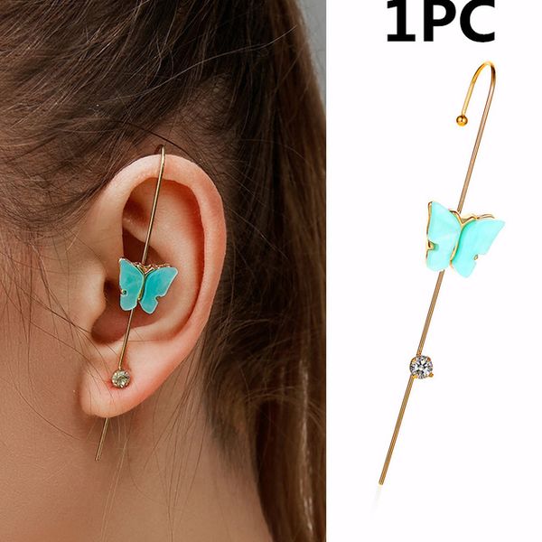 acrylic butterfly stud ear needle wrap crawler hook earring for women copper inlaid zircon climber earrings wedding jewelry, Silver
acrylic butterfly stud ear needle wrap crawler hook earring for women copper inlaid zircon climber earrings wedding jewelry, Silver