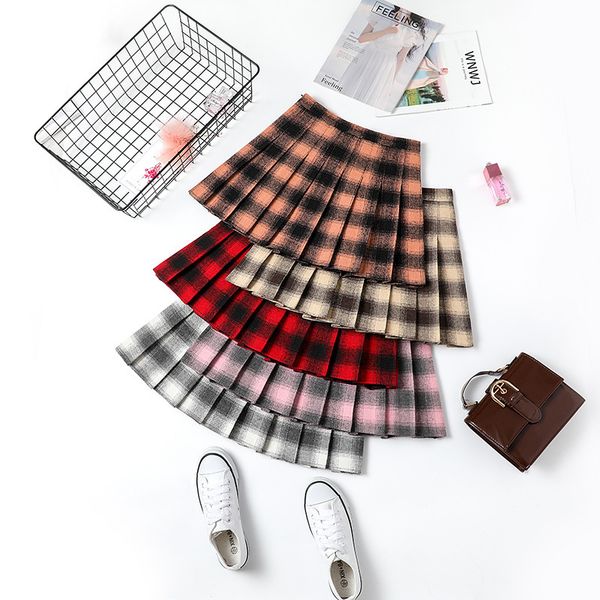 skirt fashion harajuku uniforms ladies girls dance women preppy style plaid skirts high waist chic student pleated, Black
skirt fashion harajuku uniforms ladies girls dance women preppy style plaid skirts high waist chic student pleated, Black
